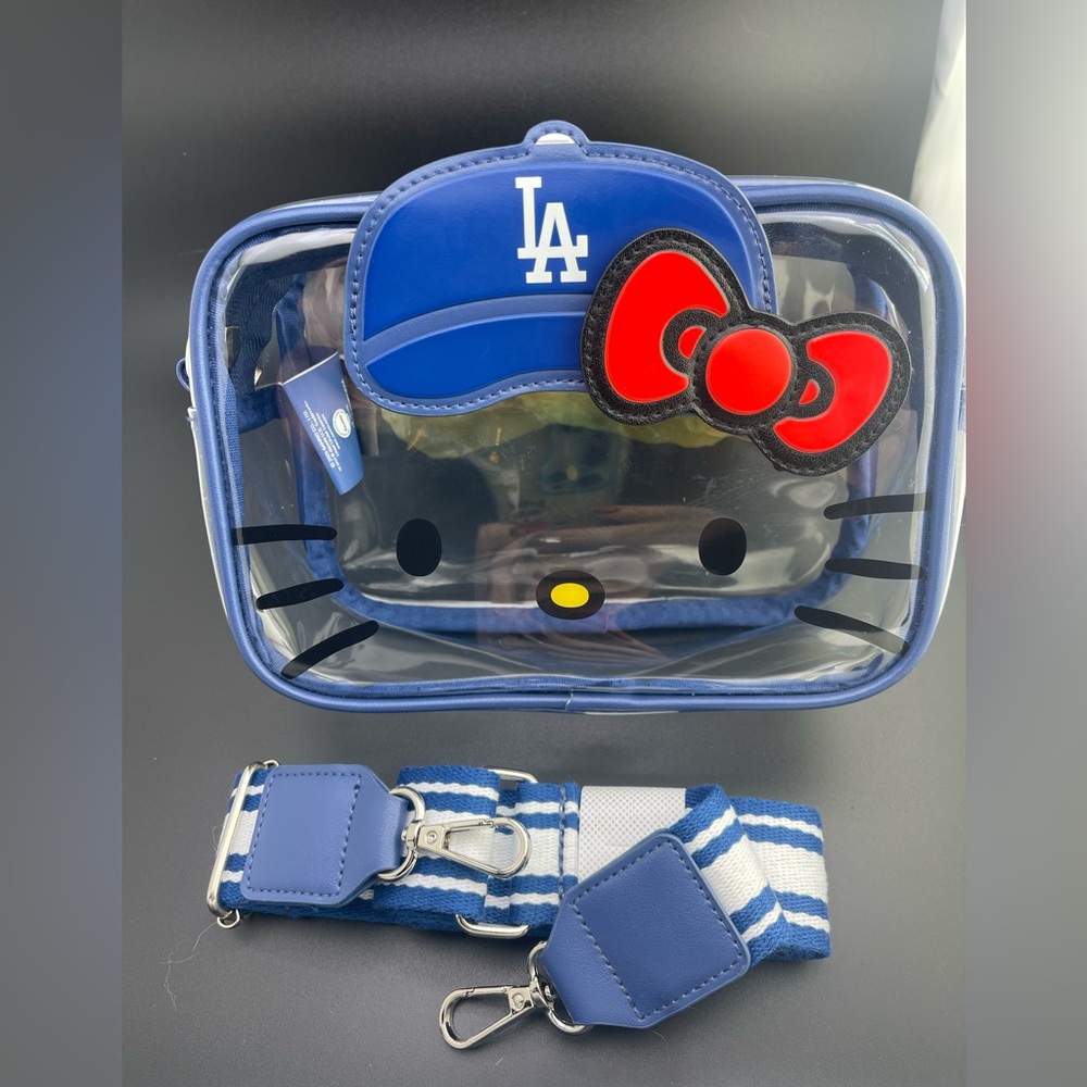 Hello Kitty x Dodgers Clear Purse